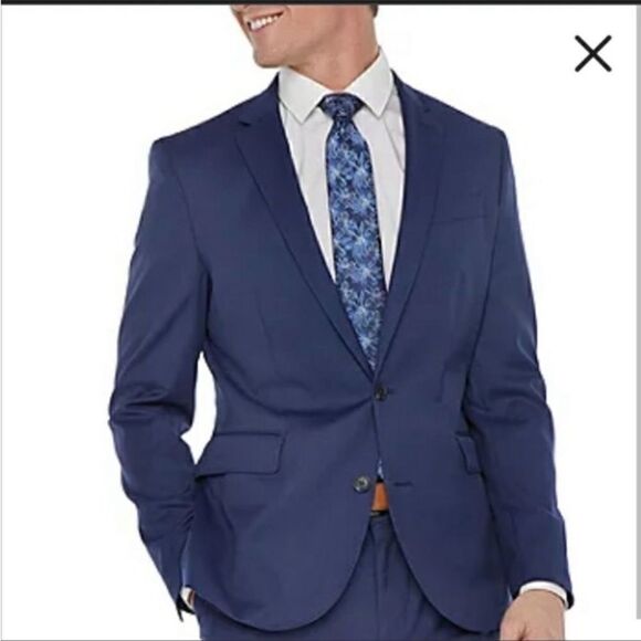 🔥 Take 50% OFF- J.f Ferrar Slim Men’s Two Button Blazer, Size-40R - Picture 1 of 13